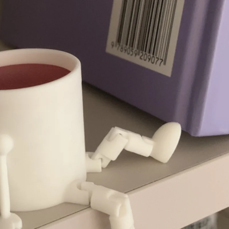 Sculptures de chocolat imprimées en 3D avec articulations mobiles, figurines de chocolat réalistes, ornements décoratifs et artisanat, 1 pièce