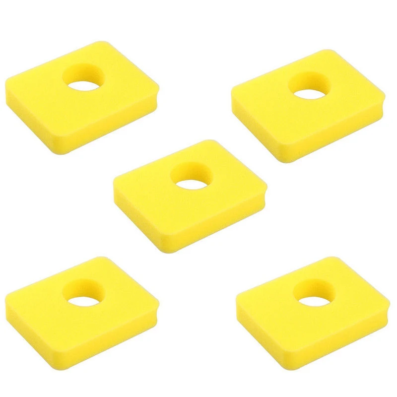 5Pcs/Set Hot New Pro Top 2018 Air filters Foam Sponge Yellow 799579 Accessories Field Filter Kit Air High quality