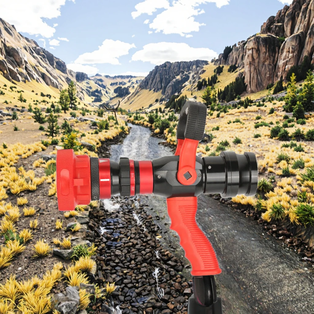 Storz BRITISH NH Quick Connector Non-Recoil Stainless Steel Water Gun Large/Small Flow Fire Hose Fire Protection Equipment