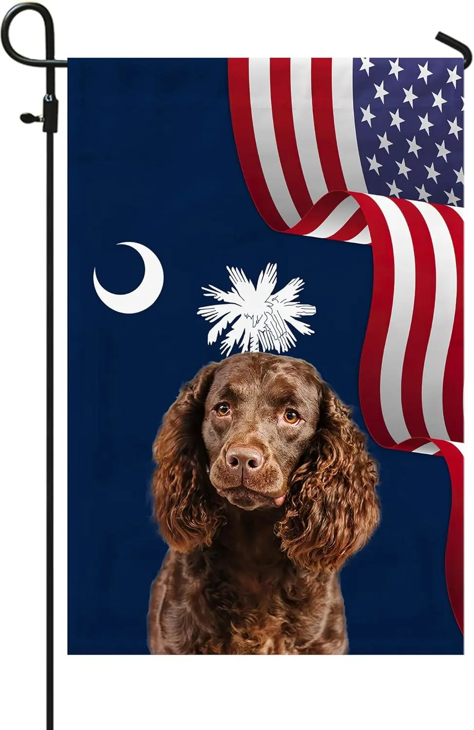 FLAGWIX South Carolina Boykin Spaniel Flag, Patriotic Dog State Flags - House Flag 30x40, Decorations For Home - South Carolina