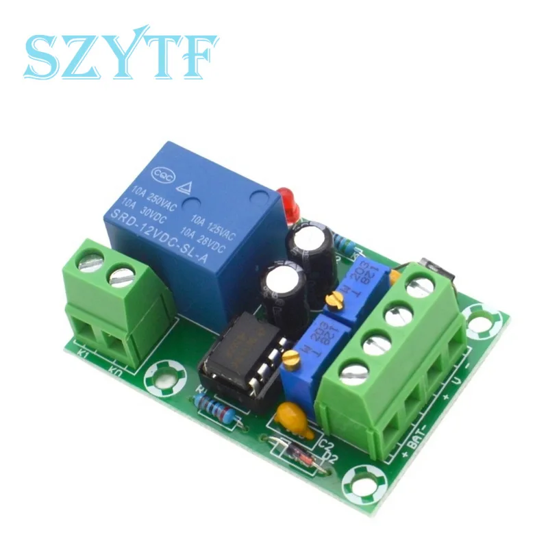 XH-M601 12 فولت وحدة تحكم شاحن بطارية مزدوج الإدخال بالطاقة الشمسية والتيار المتردد، لوحة توزيع الطاقة الأوتوماتيكية لبطارية الرصاص الحمضية