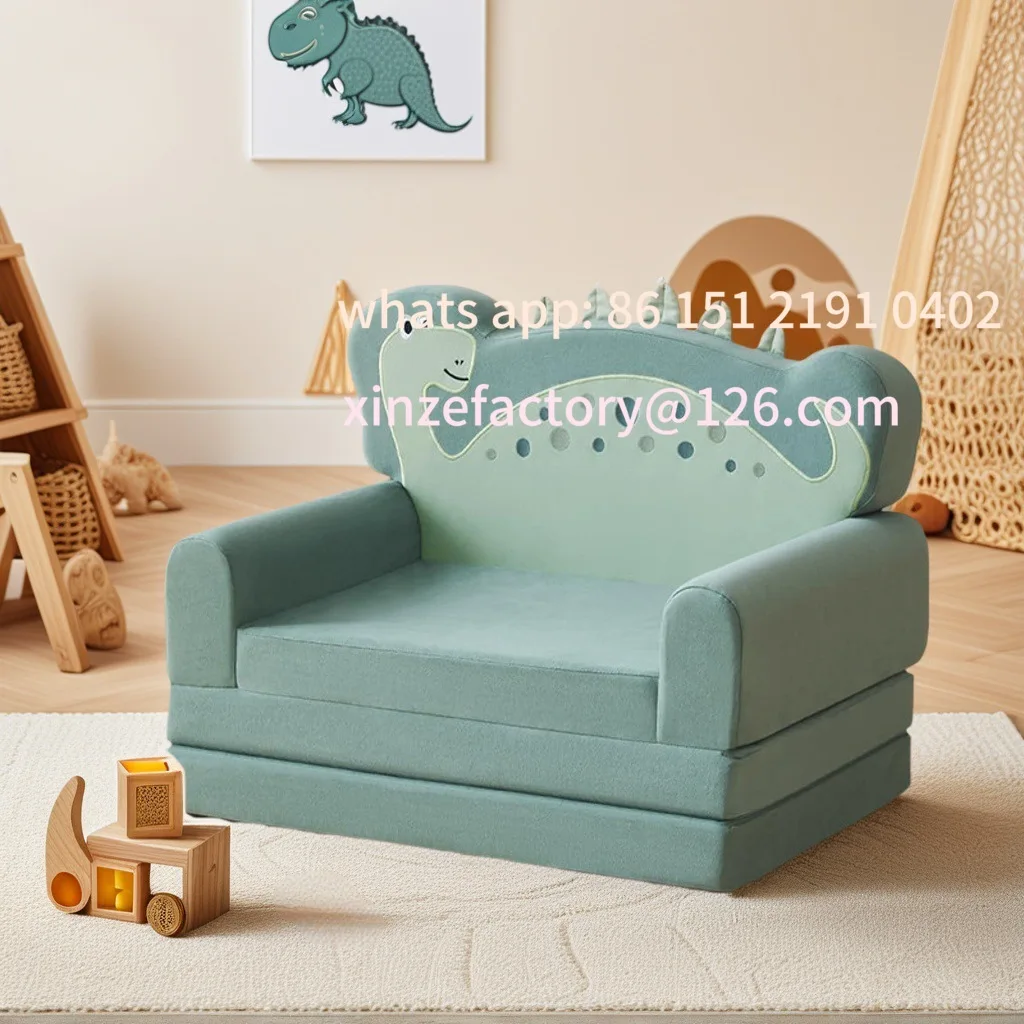 

Customizable children's sofa cartoon cute sofa lazy reclining seat