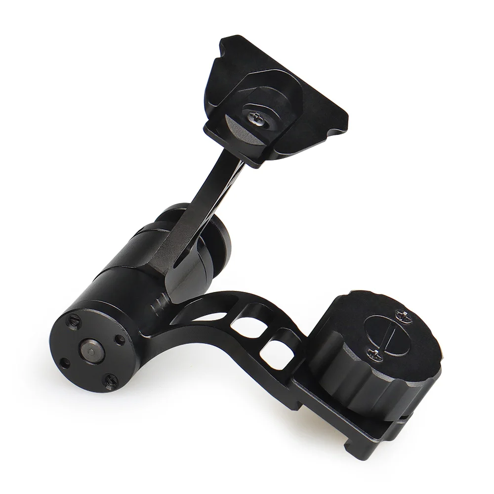 Imagem -03 - Tactical Metal Nvg Mount Helmet Bracket Adaptador para Caça Airsoft Nvm14 Óculos de Visão Noturna Dovetail j Arm