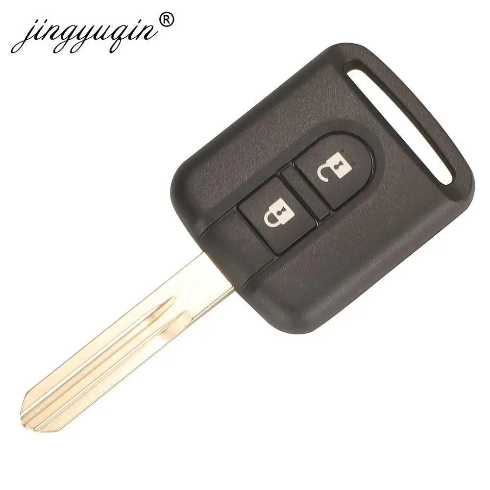 jingyuqin 5WK4 876/ 818 433MHz ID46 Chip Key Fob For Nissan Elgrand X-TRAIL Qashqai Navara Micra Note NV200 2 Button Remote Key