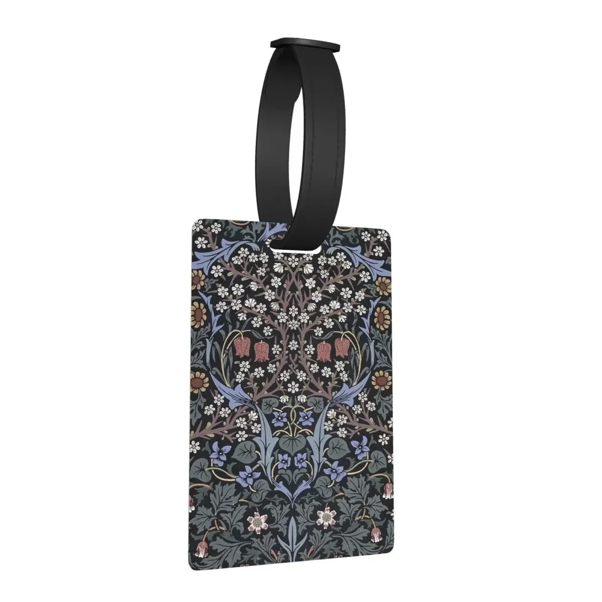 

Уильям Моррис - Черный шип, багажные бирки, аксессуары для чемодана, дорожная мода, багажная бирка, держатель этикетки, идентификационное имя, адрес