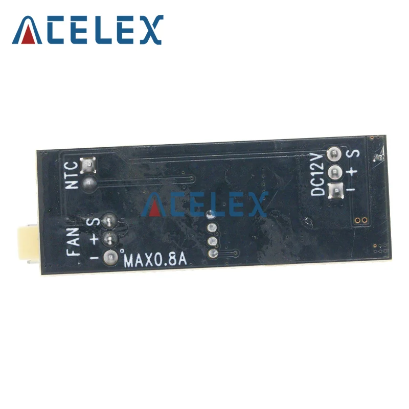 DC 12V PWM Speed Controller Fan Speed Governor 2-3 Wire Computer Temperature control Switch for PC CPU Cooler Fan Alarm