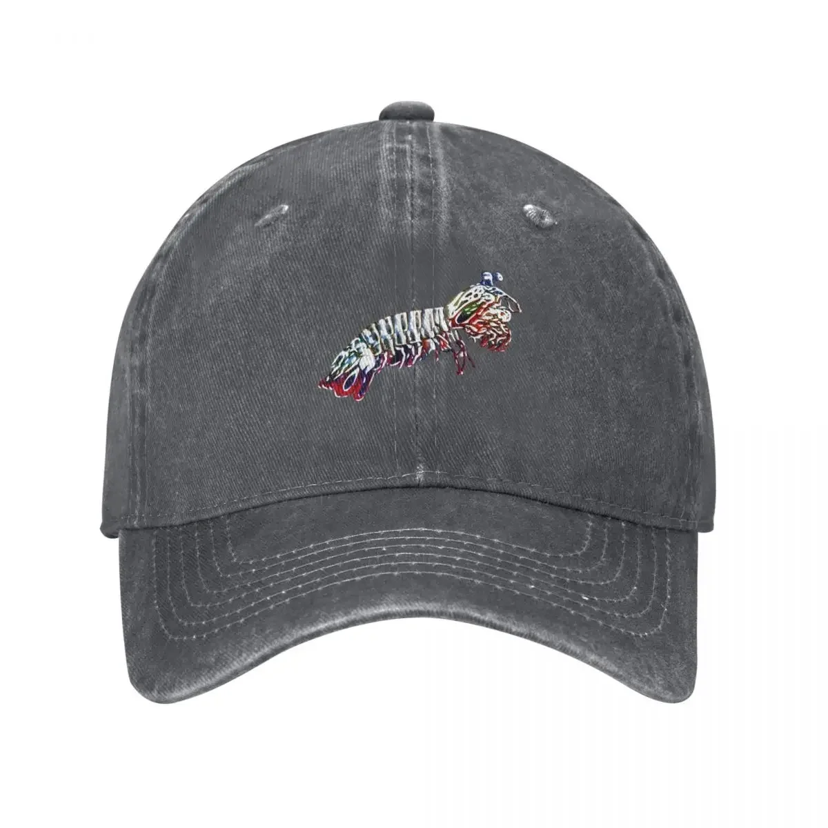 Mantis Shrimp White Alternate DesignCap Baseball Cap Anime Beach fashionable Hood Men Hats Women's