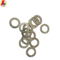 ALYTEST 100 Uds 12X19X1mm 4 agujeros arandela de aluminio junta de reparación de automóviles anillo de sellado del inyector
