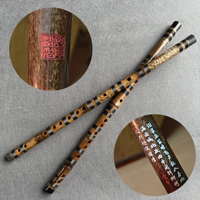 

Традиционная бамбуковая флейта ручной работы, профессиональная поперечная флейта для начинающих и взрослых, китайский музыкальный инструмент для выступлений