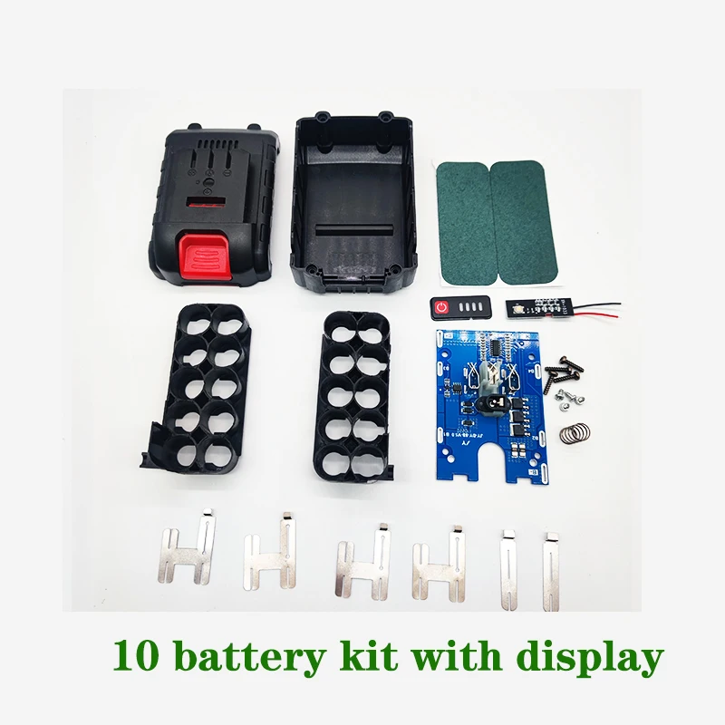 パワーツールバッテリーキット18/21 9v電池ケースホルダーbmsワイヤレス電気アングルグラインダー切断18650リチウムイオンホルダー収納ボックス