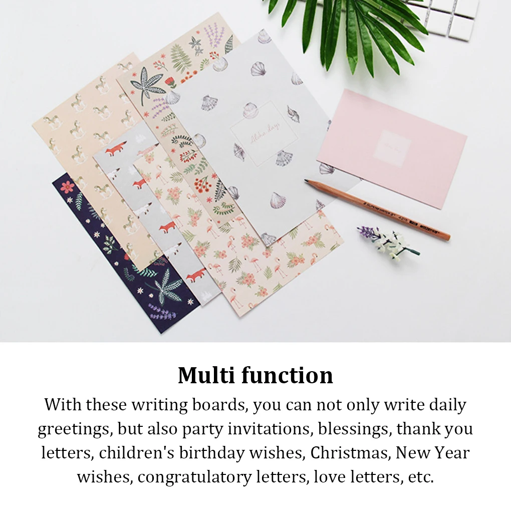 Envelope Exquisite Letter Papers Portable Flower/Animal Envelopes Type 3