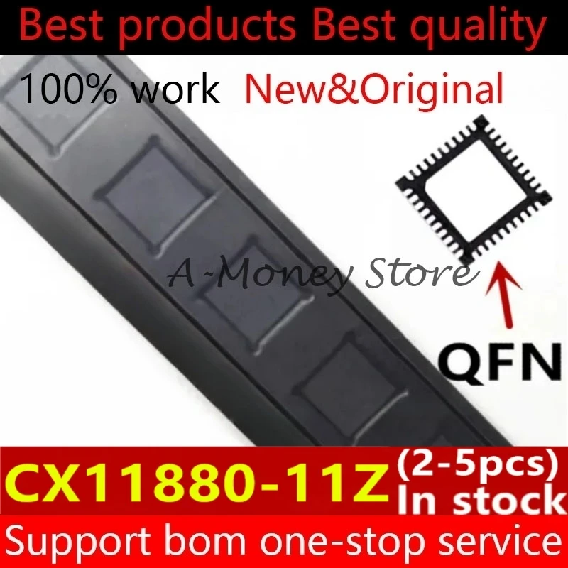 

(2-5pcs)CX11880 11Z CX11880-11Z QFN-40