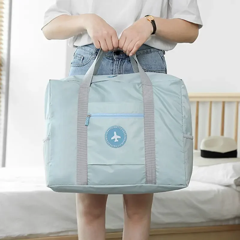 Travel bag Short trip Foldable handbag Birth bag Large capacity Portable moving luggage bag