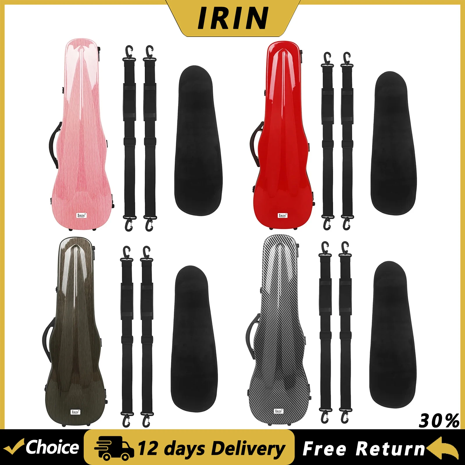 Irin 4/4 Violin Cas… - image