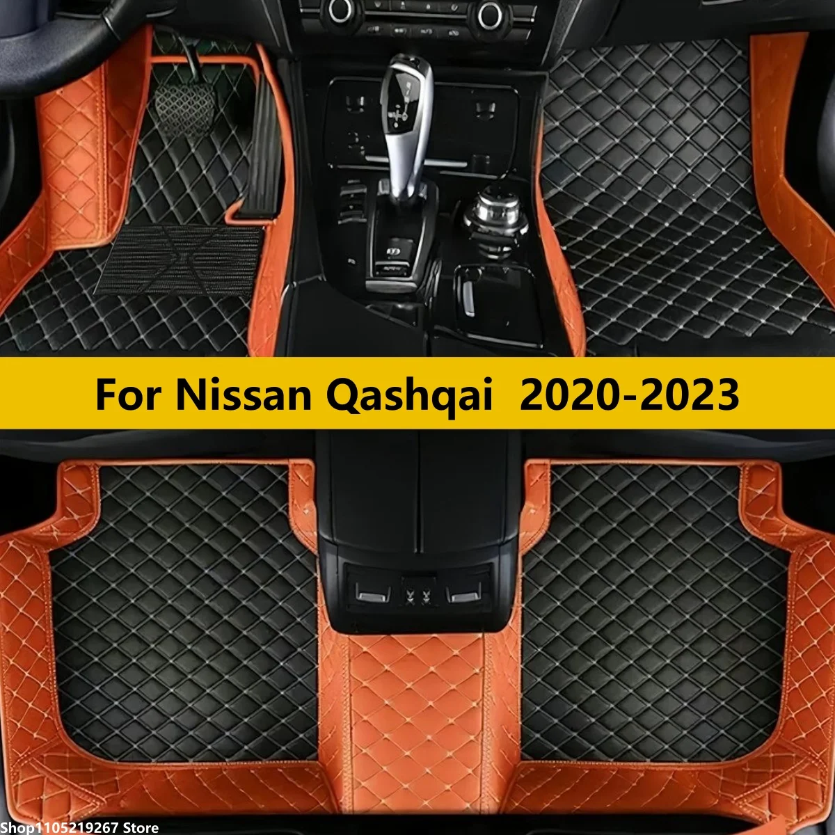 

Custom Car Floor Mats For Nissan Qashqai 2020 2021 2022 2023 Car Waterproof Non-slip Floor Mat NEW Special Car Accessories