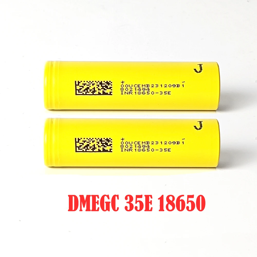 Original DMEGC 35E INR 18650 3500mAh 3.7V 5C Battery high performance 18650 Lithium Ion Cell For Battery Pack flashlight