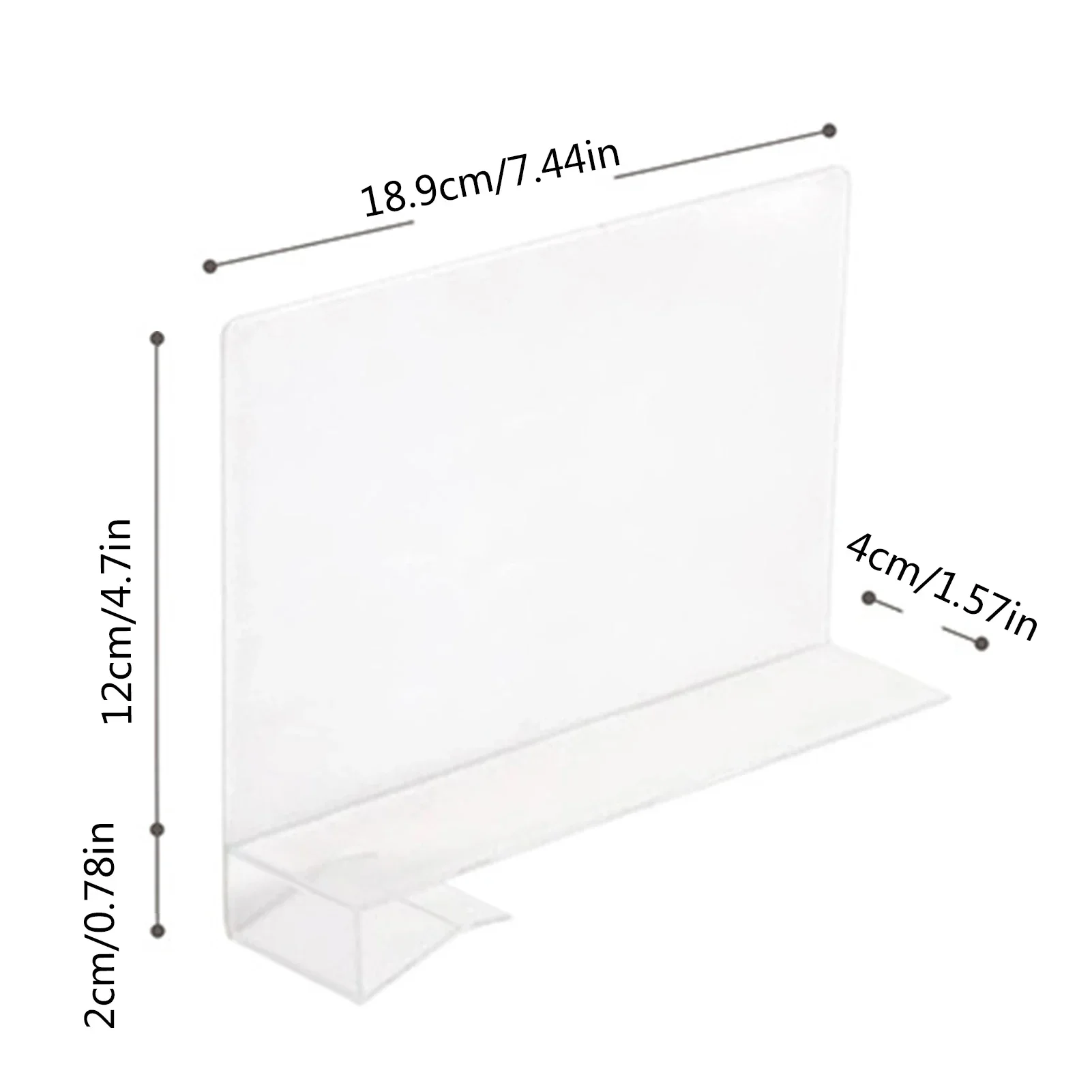 Adjustable Classification Dividers Cabinet Organizer Transparent Division Shelf for Books Clothes Bag Cans Sundries Shelves Sort