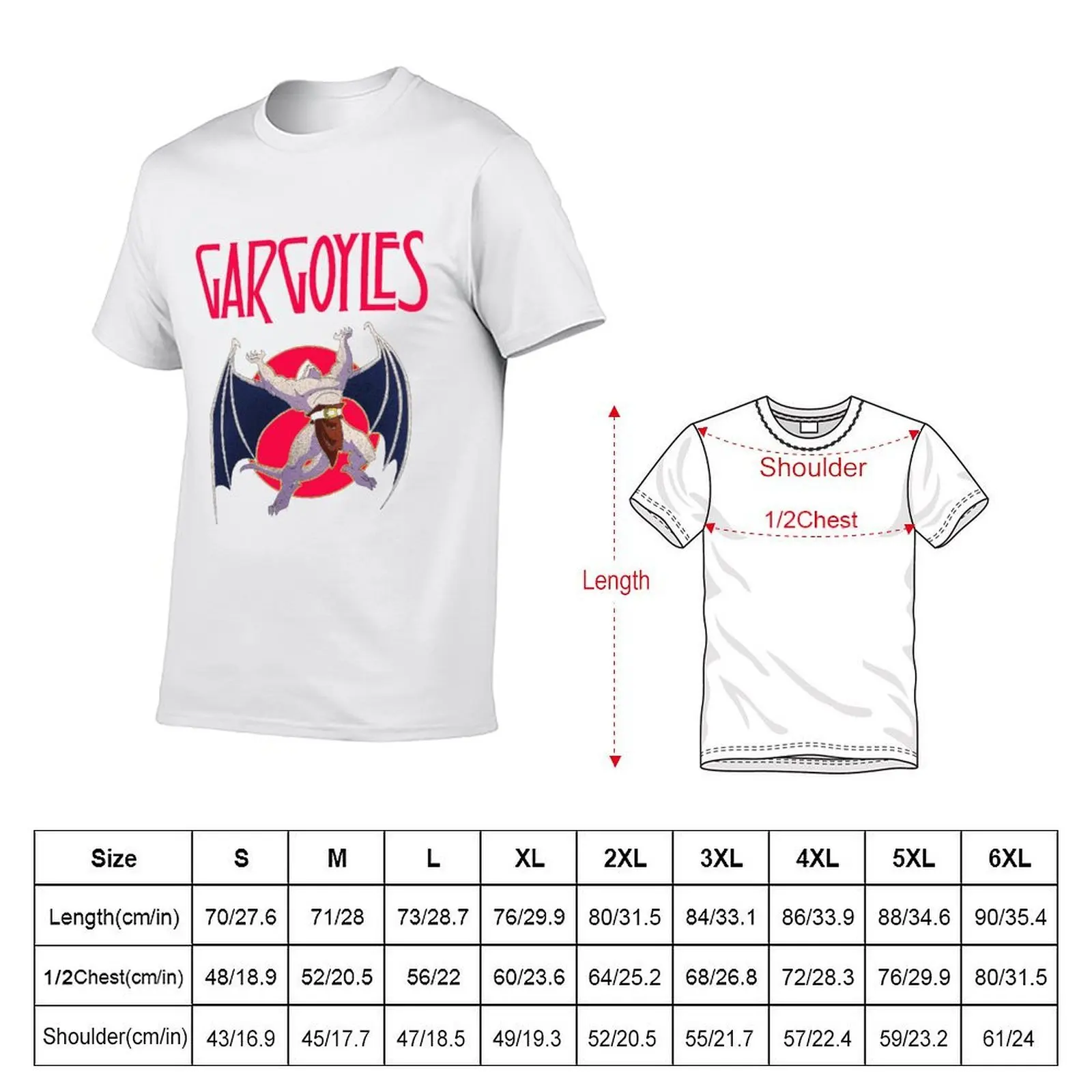 Design Goliath Gargoyles Aesthetic T-Shirt High Quality Durable T-Shirt