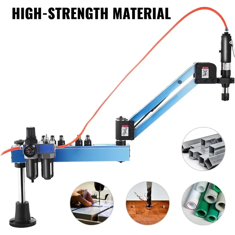 M12 Pneumatic Thread Tapper | 2-12mm Capacity Air Tapping Machine