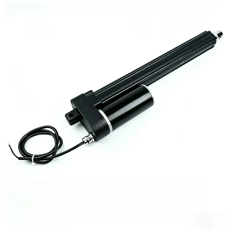5000N Heavy Duty Brush IP65 Waterproof YH8-523D Linear Actuator 20-500mm Stroke Flange Mount Industrial Home Appliance Boat 200W
