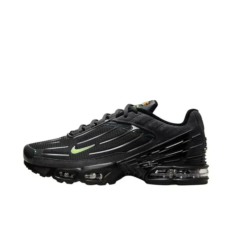 Nike Air Max Plus Tn 3 Men's Running Shoes Anti-slip Wear Shock Breathable And Fashionable Comfortable Light Simple Versatile