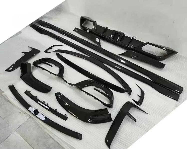 قطع غيار السيارات الجديدة الأكثر مبيعًا لسيارة Mercedes s Class Body Kit ألياف الكربون الجافة W223 طقم هيكل السيارة من الفئة #5