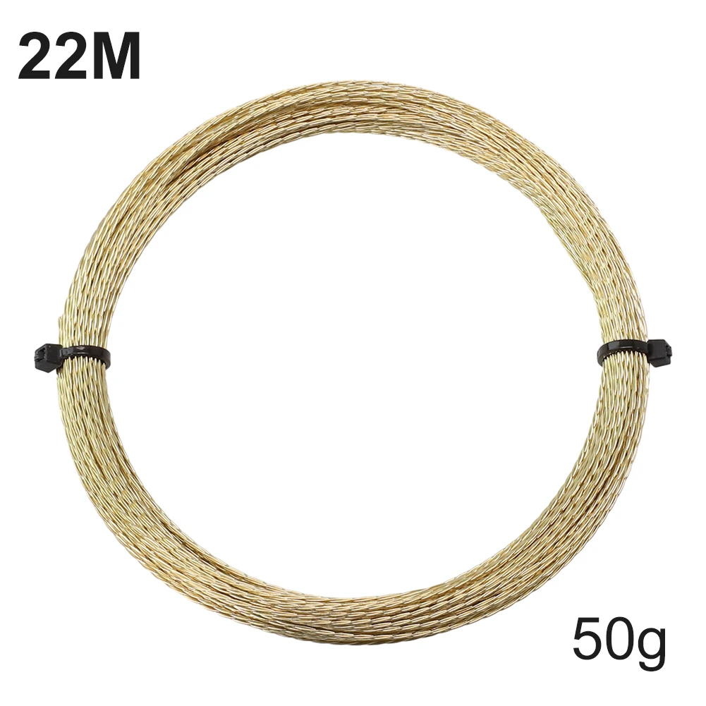 Wire Rope Car Windshield Removal Wire Gold Roll Car Accessories Cutting Braiding Line High Hardness Cut Out Braided