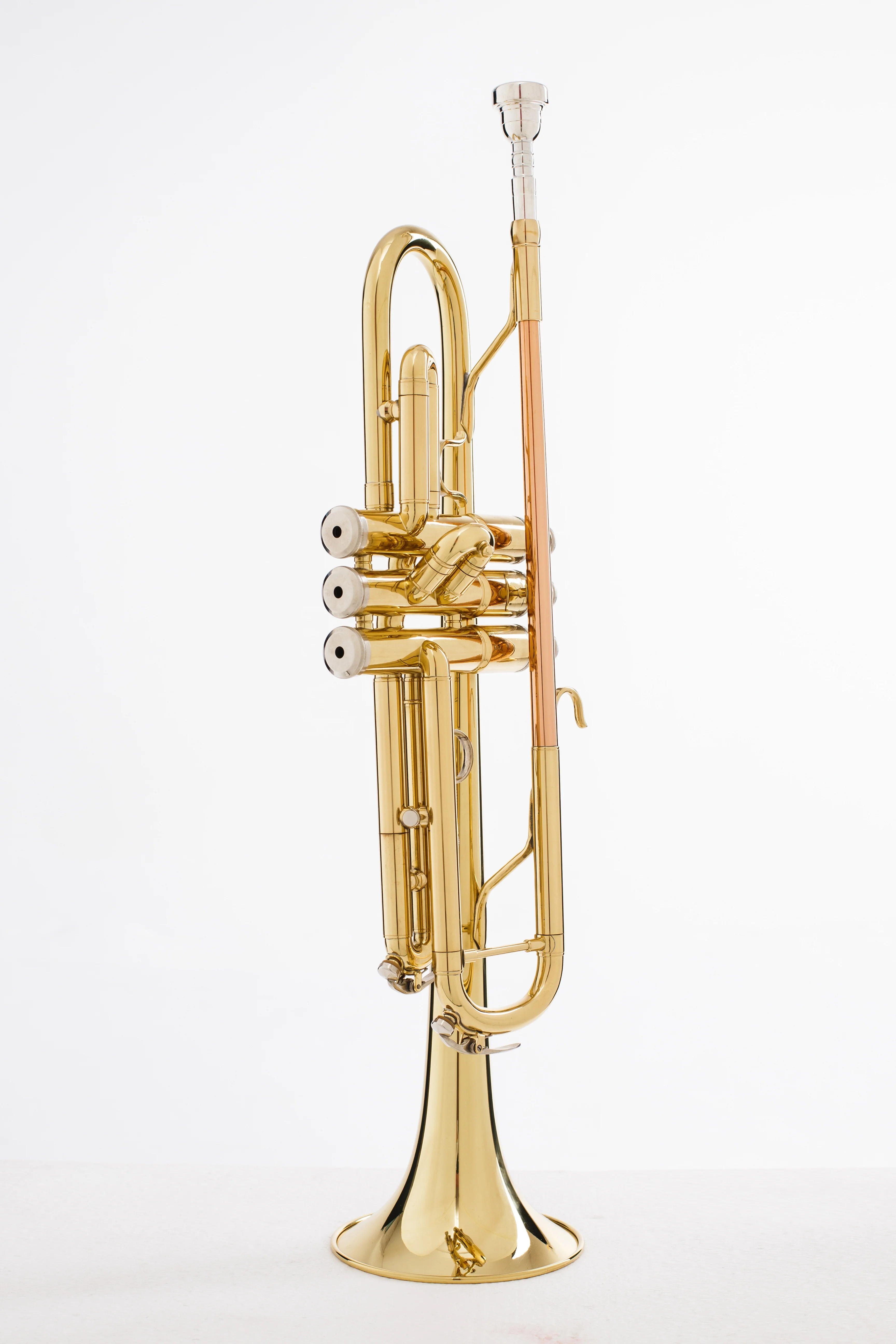 Quality Choice Band Performance Instrument Brass Instrument Gold lacquer professional Trumpet OEM