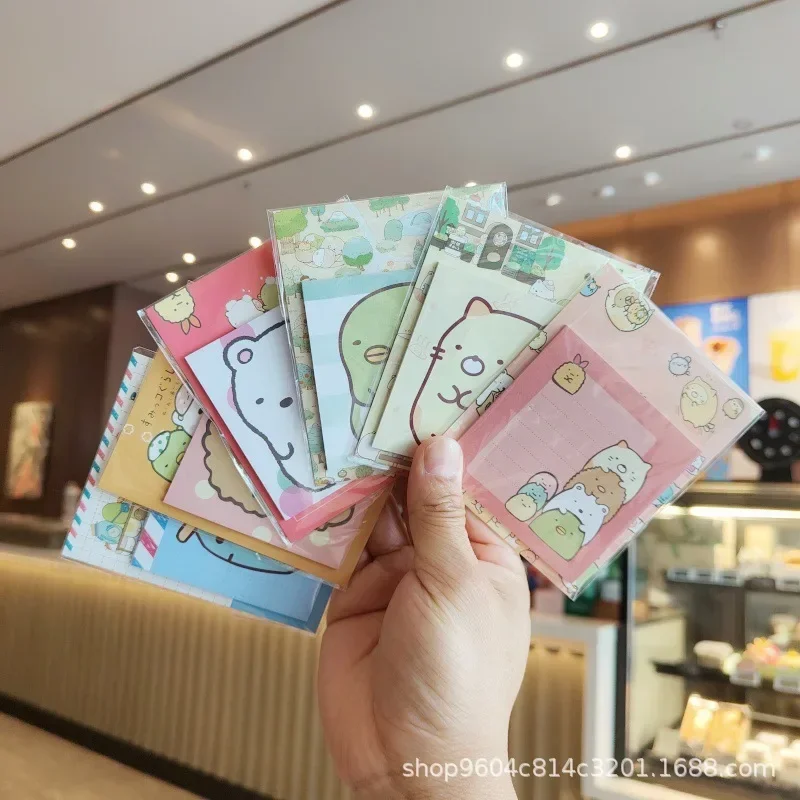 20 Pcs Cute Cartoon Sticky Notes, 20 Styles  Kawaii Stationery  Notepads  Memo Pad