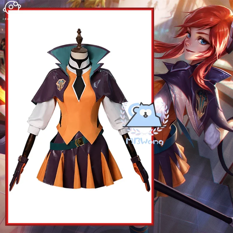 

FC6Game LOL Battle Academia Lux Cosplay Costume LOL Lux School Uniform Wig Women Suit New Skin Halloween Carnival Party Pro@FC8！