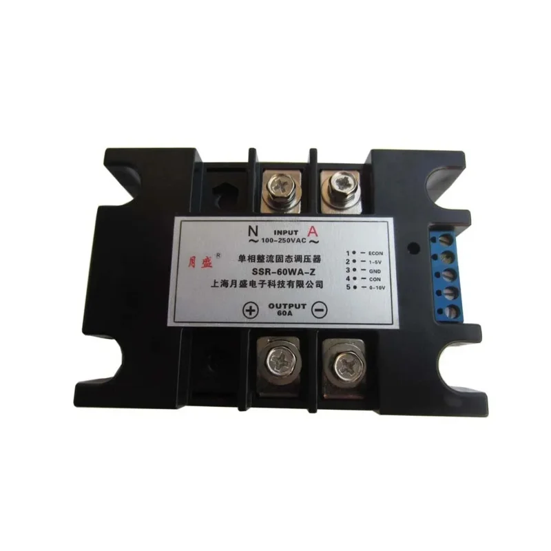 Single-phase Rectifier Solid State Voltage Regulator Module SSR-150WA-Z, 4-20MA, 1-5V, 10K Potentiometer