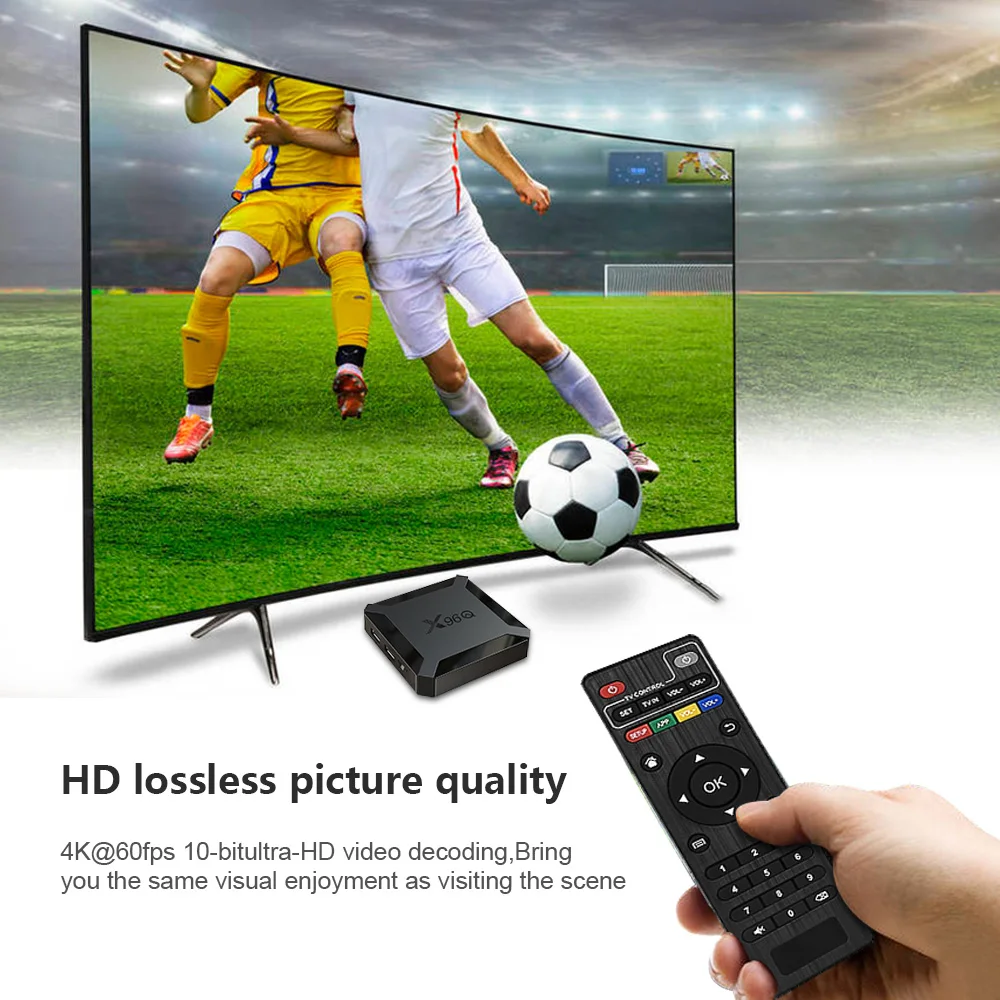 XGODY TV Box 8K Plus TV Box AndroidTV 10 Netflix 1GB8GB Wifi6 BT5.0 رباعي النواة H313 HDMI 2.0 LAN WIFI Netzwerk Media Player #5