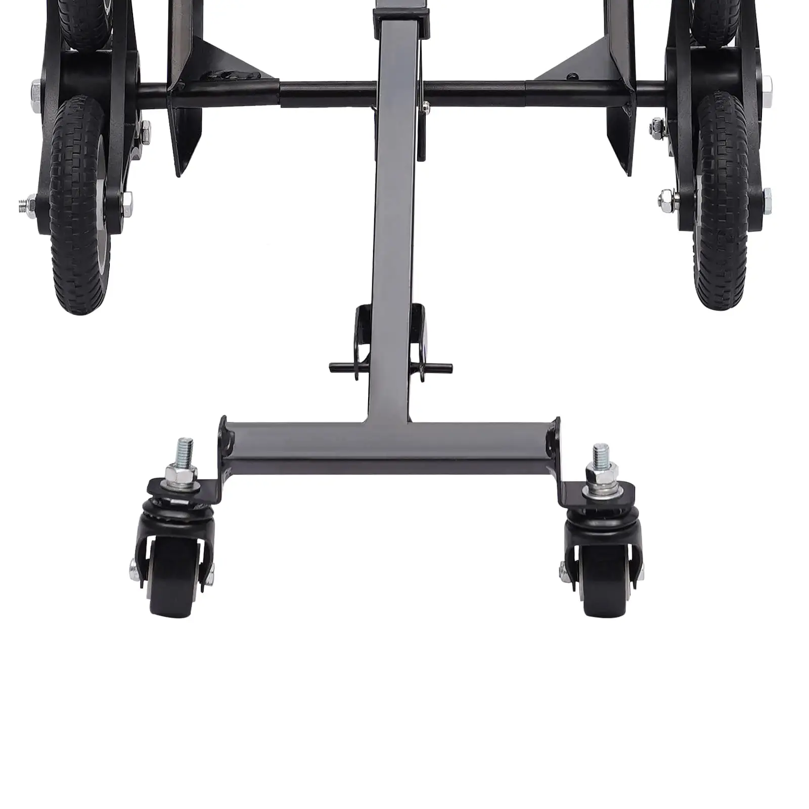 Складная тележка для подъема по лестнице, портативная ручная тележка для подъема по лестнице 330 фунтов с регулируемой ручкой для вытягивания, складная тележка с 8