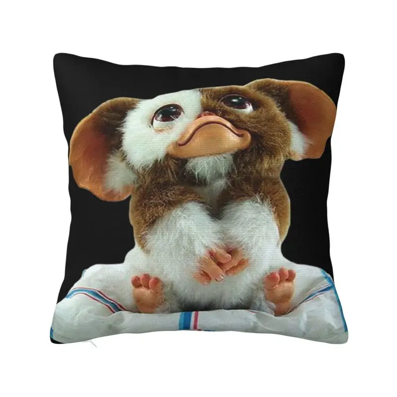 Gremlins Gizmo Nordic Throw Pillow Covers Home Decorative Horror Monster Sci Fi Movie Cushions for Sofa