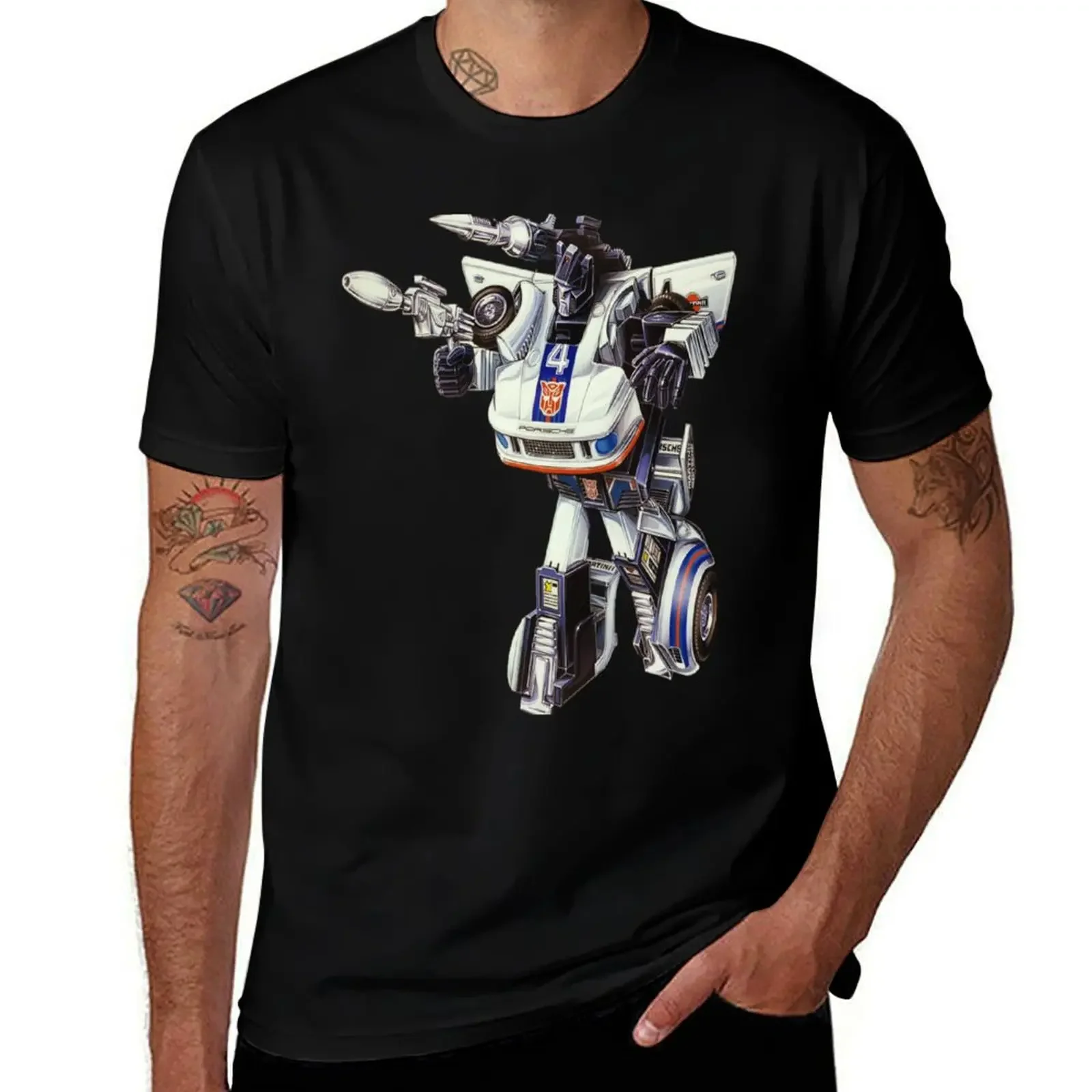 Jazz - Transformer 1984 T-Shirt custom shirt shirts graphic blue lock mens shirts graphic tee