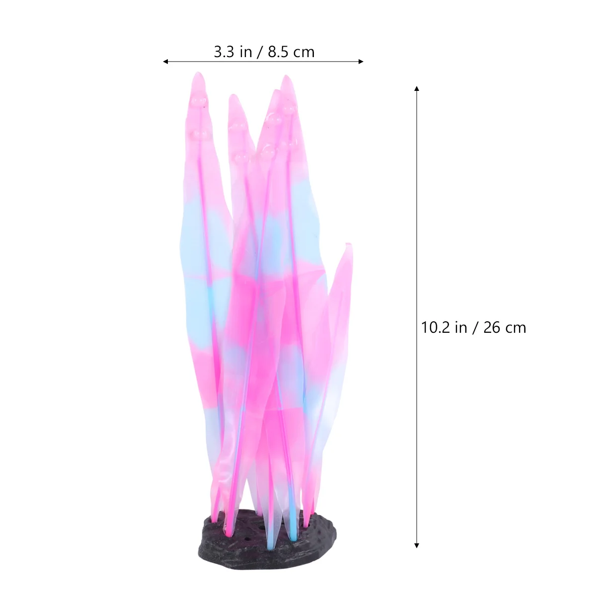

Luminous Aquarium Decor L scape Accessories Vivid DIY nament Plants for Fish Tank Home Enhancement Stress Relief Gift Pet