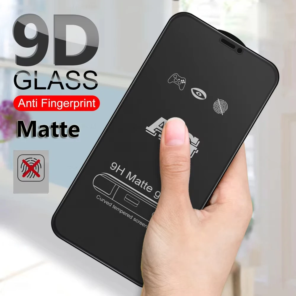Full Cover Matte Screen Protector For Samsung S24 Ultra S23 FE S21 S20 FE S22 Plus Tempered Glass Samsung Note 20 10 S10 Lite