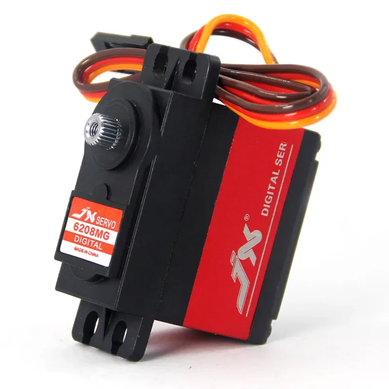 Servomoteur standard sans noyau numérique à grande vitesse de PDI-6208MG servo de JX 8kg 120 pour le modèle de voiture de RC