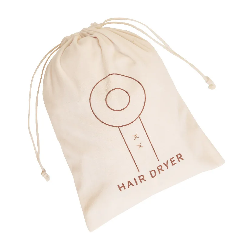 1pc Portable Hair Dryer Drawstring Storage Bag Travel Hair Dryer Organizer- Convenient Organizer for Travel and Home Use