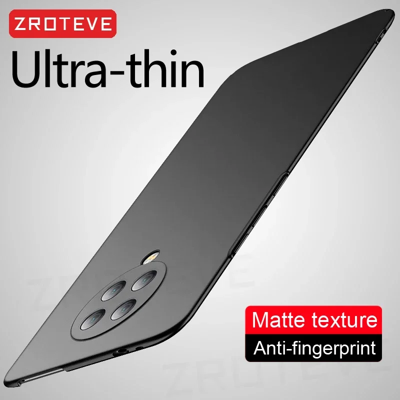 

For PocoF2 Pro ZROTEVE Slim Hard PC Matte Cover For Xiaomi Poco F3 F4 GT Xiomi Pocophone X3 NFC F2 Pro PocoF3 Global Phone Cases