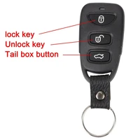 Car Remote Central Door Lock Keyless Control Kit Alarm System Remote Control 4