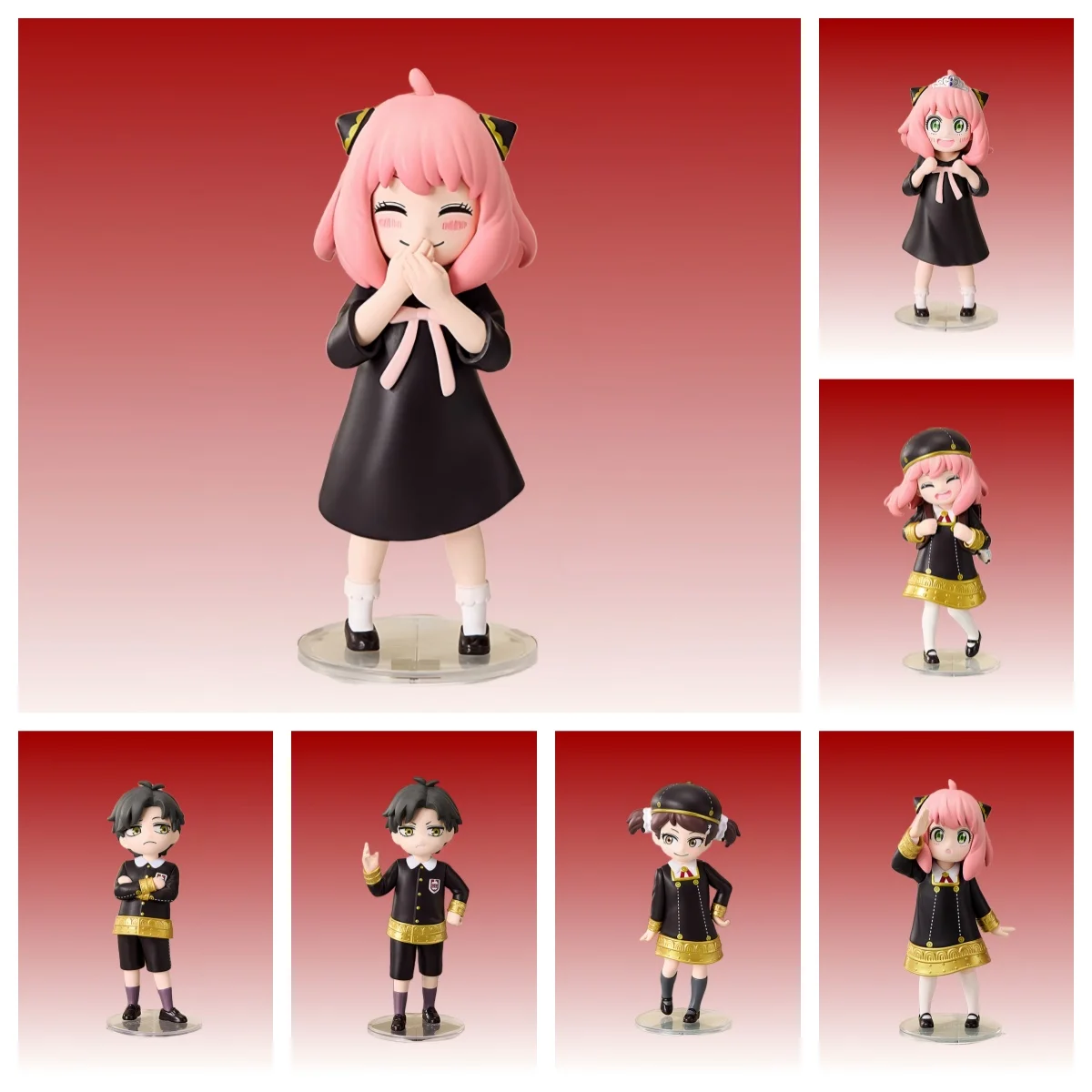 

​ ​ MINISO аниме Spy×семейная фигурка куклы слепая коробка Yor милые фигурки аниа Форгер модель коллекция из ПВХ настольные игрушки по периметру подарок
