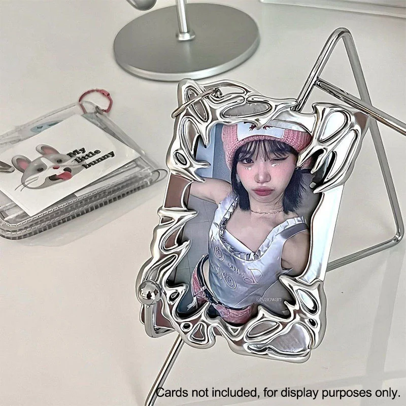 Electroplated Premium Feeling Creative Card Holder K-POP Idol Card Holder