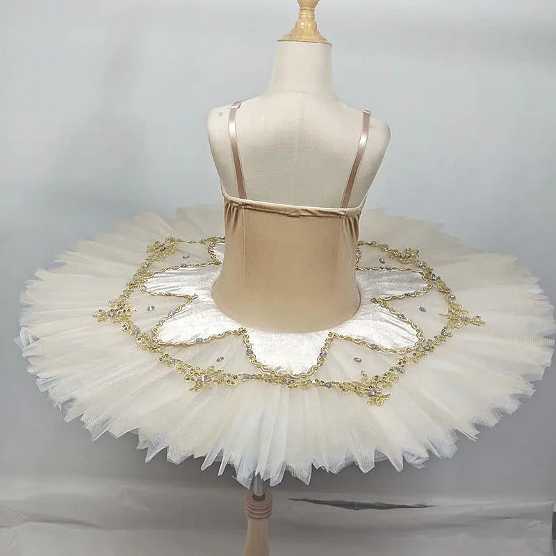 Jupes Tutu de Ballet Professionnelles pour Fille, Tenue de brev, Spectacle sur Scène, Costume de Bal