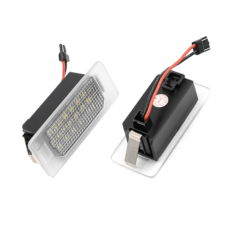 For Fiat 500X 2014 2015 2016 2017 2018 2019 2020 2021 2022 White SMD Canbus Rear Led License Plate Lights Auto Parking Tag Lamp image 6