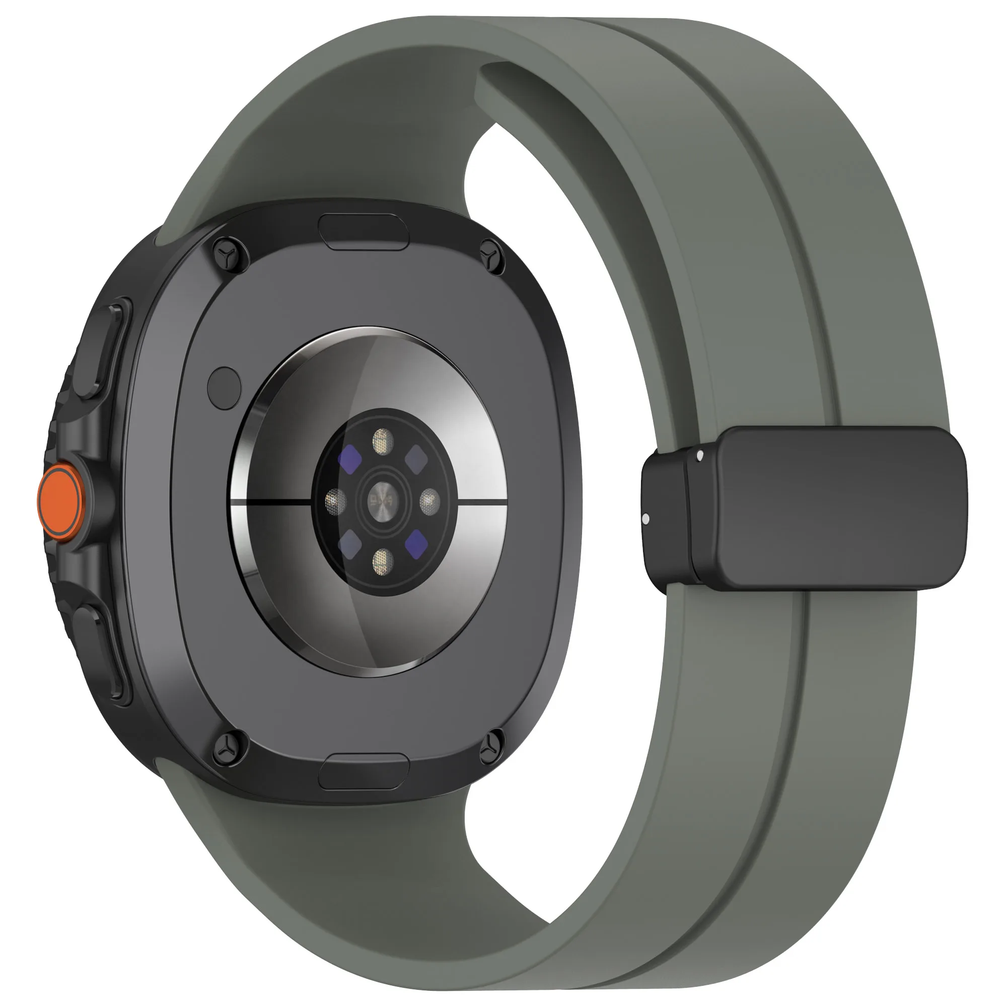 Silikonarmband für Samsung Galaxy Watch 8 9 40mm 44mm Magnetverschluss Uhrenarmband für Samsung Galaxy Watch 8 Classic 46mm Correa – Detail 21