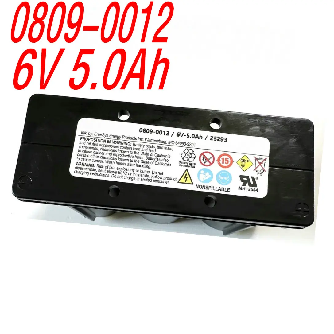 

Новая оригинальная интегрированная герметичная свинцово-кислотная батарея 0809-0012 6В 5.0Ач для Cyclon EnerSys