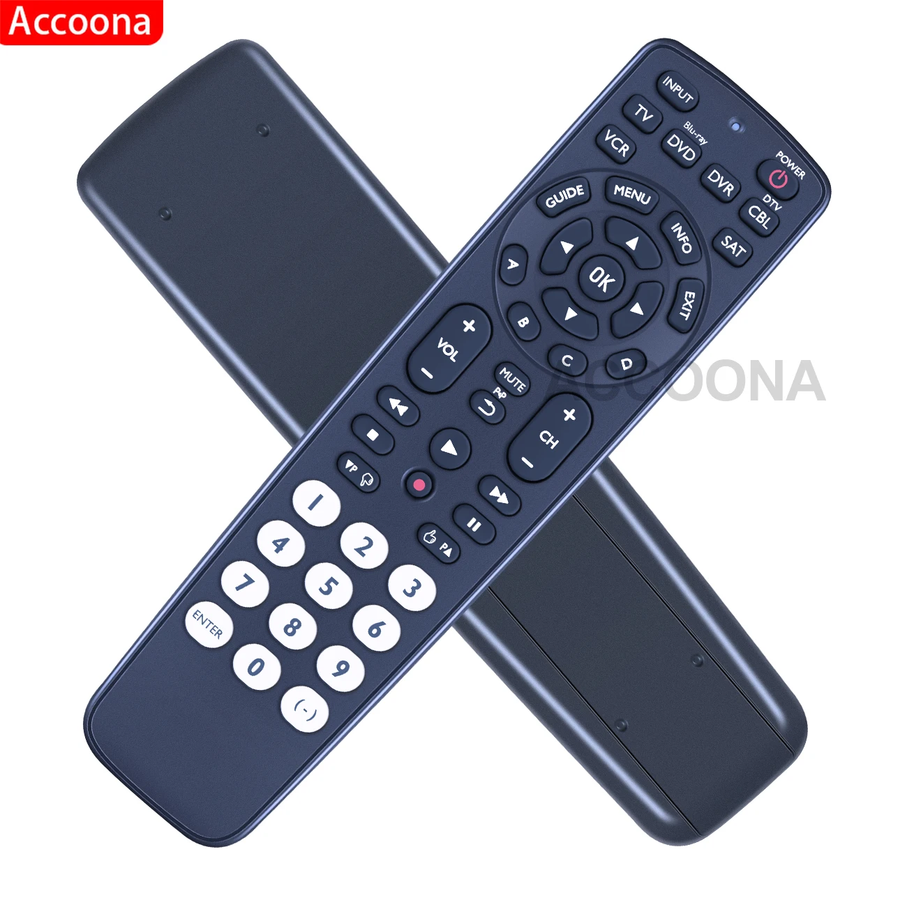 Remote control Srp2006/27 SRP200627 3139 238 20171 for Philips DVR Blu-Ray DVD TV Universal