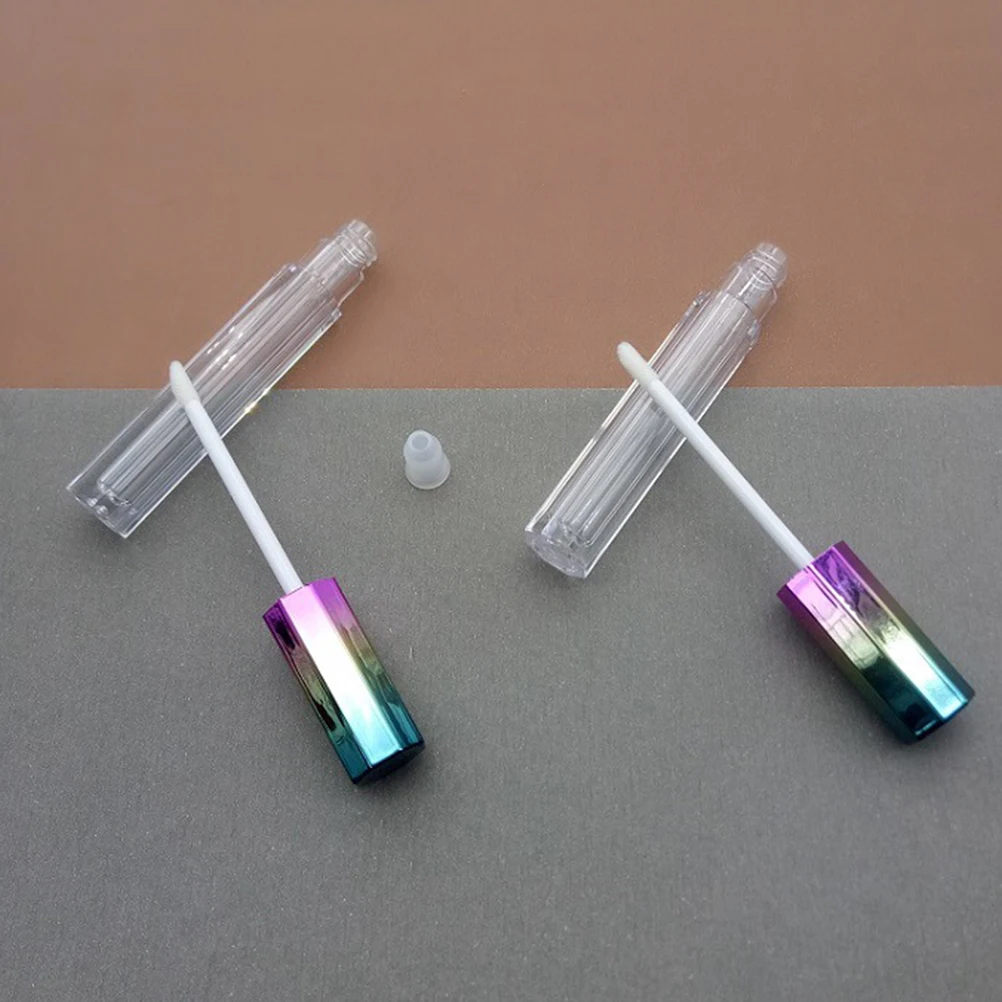 

10pcs Lip Gloss Empty Tubes Small Bottles Containers Portable Travel Size Compact Design Durable Material Makeup Accessories