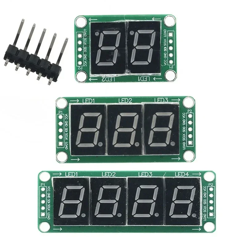 Static Drive 2 3 4 Segment Digital Tube LED Display Module 2 Digital 74HC595 Tube 100% New original For Quason